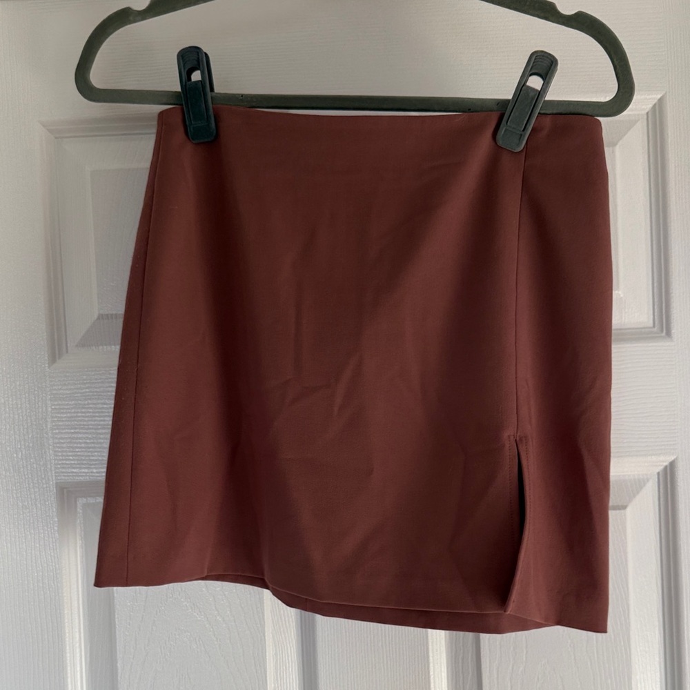 Sunday Best Mauve Mini Skirt